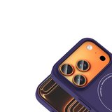iPhone 17 Pro Max Kılıf Magsafe Şarj Özellikli Kamera Korumalı Premium Elio Sert PC Kapak