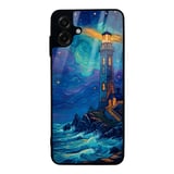 Galaxy A07 Kılıf Kamera Korumalı Desenli Luxury Portrait Painting Lusi Kapak Kahve Leopar