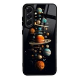 Galaxy A56 Kılıf Kamera Korumalı Desenli Luxury Portrait Painting Lusi Kapak Pembe Leopar