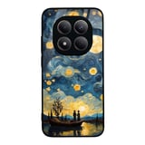 Redmi Note 15 Pro 4G Kılıf Kamera Korumalı Desenli Luxury Portrait Painting Lusi Kapak Pembe Kalp