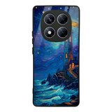 Redmi Note 14 Pro 4G Kılıf Kamera Korumalı Desenli Luxury Portrait Painting Lusi Kapak Gülen Yüzler