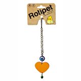 Rotipet Kuş Oyuncağı Akrilik Şekilli Sarkaç Kalp