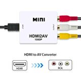 Powermaster HDMI to RCA Audio Video Converter Çevrici