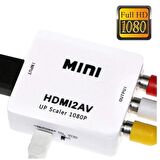 Powermaster HDMI to RCA Audio Video Converter Çevrici