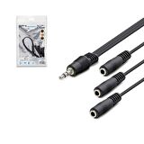AUX TO 3 AUX 3.5MM KABLO 30CM HADRON HN-4633