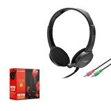 KULAKLIK MİKROFONLU AUX 3.5MM HADRON HD-1296