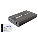 Hadron HDX1756 USB 3.0 SATA 3.5" Hard-Disk Kutusu - Siyah