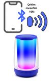 Pluse 4 Mini Işıklı Bluetooth Hoparlör-renkli Işık Hoparlör-taşınabilir Kablosuz Hoparlör-mp3 Çalar