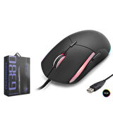 Hadron G380 3600dpi RGB Ledli 1.50mt USB Kablolu Oyuncu Mouse - Siyah