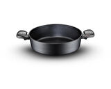 Diamond 28 Cm Yanmaz Yapışmaz Elmas Basık Tencere