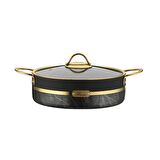 Brio Selection 30 cm Granit Basık Tencere