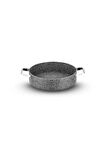 BRİONİ STONE-H ÇİZİLMEZ YANMAZ YAPIŞMAZ İNDÜKSİYONLU 22 CM BASIK TENCERE 