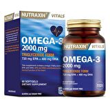 Omega 3 Balık Yağı 2000 mg 60 Softgel