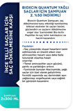 Bioxcin Quantum Yağlı Saçlar İçin Hacim Verici Şampuan 2x300 ml