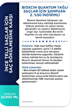 Bioxcin Quantum Yağlı Saçlar İçin Hacim Verici Şampuan 2x300 ml