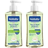 Biobaby Ultra Hassas Bebek Saç Ve Vücut Şampuanı 500 ml 2 ADET
