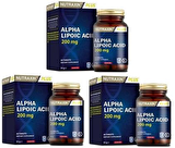 NUTRAXİN ALPHA LİPOİC ACİD 60 TABLET x 3 ADET