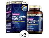 Nutraxin Multivitamin Complex Kadın 60 Tablet 3'lü