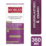 Bioblas Kolajen + Keratin Saç Dökülmesine Karşı Hacim Şampuanı 360 ml