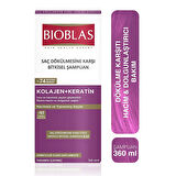Bioblas Saç Dökülmesine Karşı Şampuan Collagen + Keratin 360 ml
