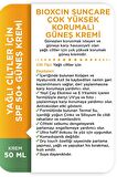 Bioxcin Sun Care Çok Yüksek Korumalı Yağlı Ciltler İçin Spf 50+ 50 ml Güneş Kremi