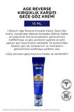 Bioxcin Age Reverse Kırışıklık Karşıtı Gece Göz Kremi 15 ml