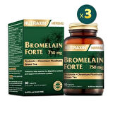 Nutraxin Bromelain Forte 60 Tablet 3 Adet