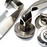 Güven Kapı Kolu Zümrüt Wc Roz.Nikel Saten