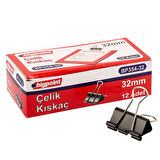 Bigpoint Çelik Kıskaç 32 mm 12'li Kutu