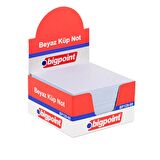 Bigpoint Küp Notluk Beyaz 8x8cm