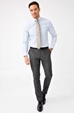 ERKEK A.MAVİ SLIM FIT / DAR KALIP EASY IRON ( KOLAY ÜTÜ ) BASIC GÖMLEK