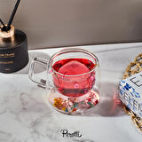 Perotti Double Flower Cidarlı Kupa 200 ml