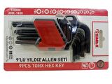 Zimak 9lu Torx Alyan Seti Mıknatıslı 120mm Zmk1020