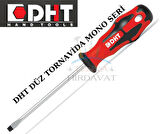 DHT D04408175 Düz Uçlu Tornavida 8x175 Mono Serisi Kaliteli