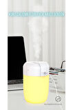 Hava Nemlendirici Usb 330ml Ultrasonik Hava Nemlendirici Aroma Difüzörü H2o Tp-1004