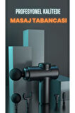 Masaj Tabancası Sporcu Masaj Aleti 9mm 4 Başlıklı Şarjlı Profesyonel Tabancası Masaj Aleti TP-1030