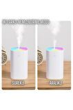 Hava Nemlendirici 400mL Taşınabilir Ultrasonik Hava Nemlendirici Aroma Difüzörü H2o TP-1034