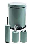 Rossel Premium 4'lü Banyo Seti Mint-476M