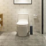 Foreca Siyah Wc Fırçalık 