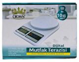 Crown CRW-7024 Dijital Hassas Mutfak Terazi Tartısı 10kg