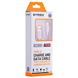 Syrox 2.0A Type-C 1.2M Şarj & Data Kablo C71