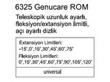 ORTHOCARE 6325 Genucare Rom Açı Ayarlı Dizlik Diz Ortezi