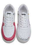 Dogo Cat Lovers Beyaz Kadın Sneaker