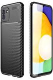 Galaxy A03 Kılıf Elde Kaymayan Kamera Korumalı Silikon
