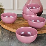 Keramika Bulut Violet Çerezlik/Sosluk 8 Cm 6 Adet
