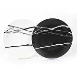 Keramika Mermer Servis Tabağı 26 Cm 6 Adet - 17950/51