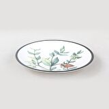 Keramika Çiçek Bahçesi Pasta Tabağı 20 Cm 6 Adet - 18938-39-40-41-42-43