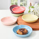 Keramika Rainbow Soft Matte Halka Çerezlik/Sosluk 13 Cm 6 Adet 960/990