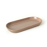 Keramika Mat Toprak Noyan Kayık Tabak 2 Adet 26 Cm 977
