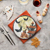 Keramika Halloween Moon Servis Tabağı 26 Cm 19947